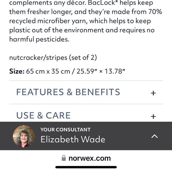 Norwex Tea Towels Limited Edition Soft Blossoms/Brush Strokes NWT - Picture 8 of 11